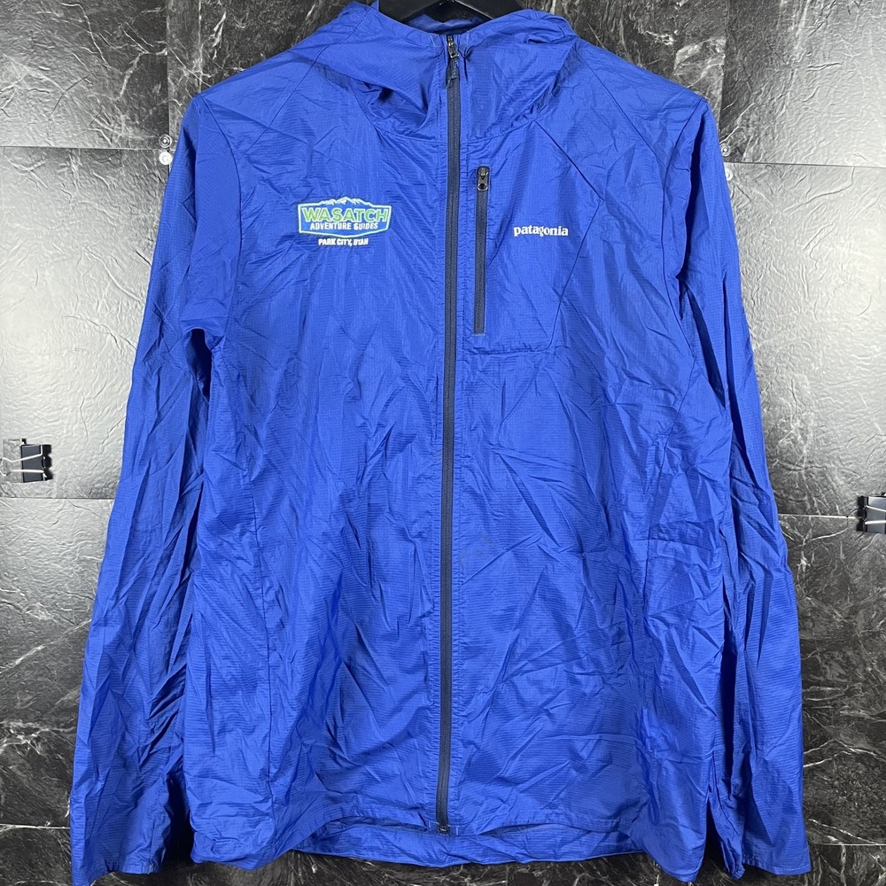 Patagonia Men's Houdini Wind Rain Jacket Medium -Embroidery